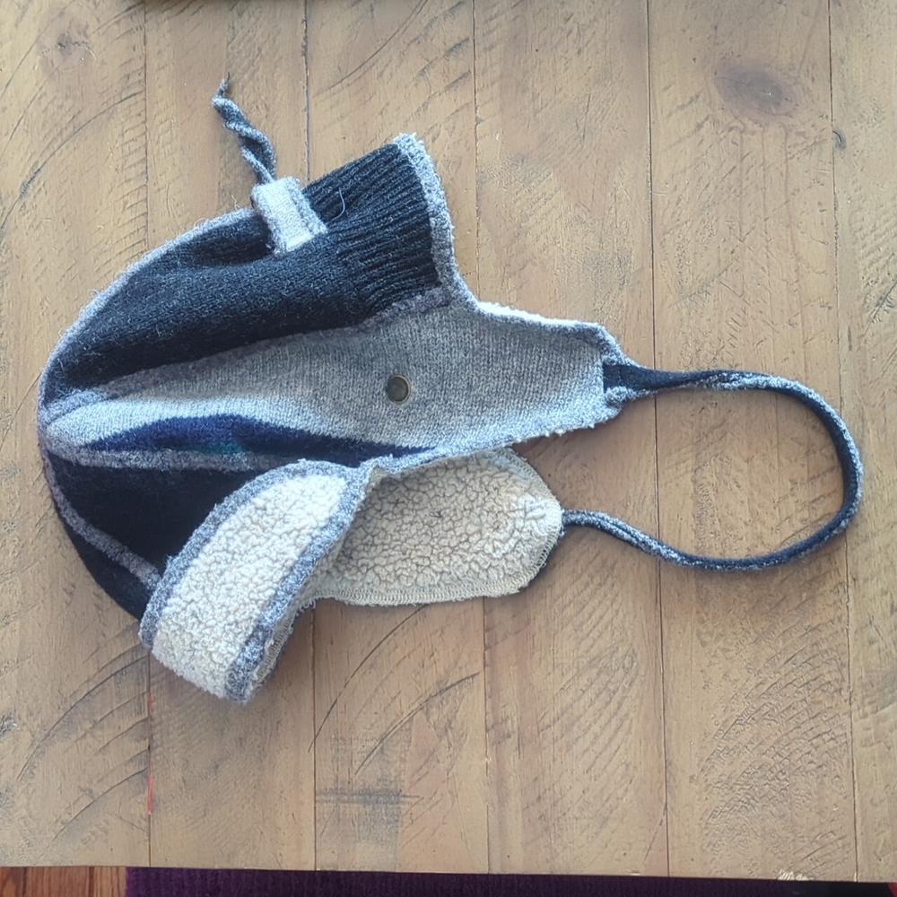 OOAK Berber Wool Bomber Hat